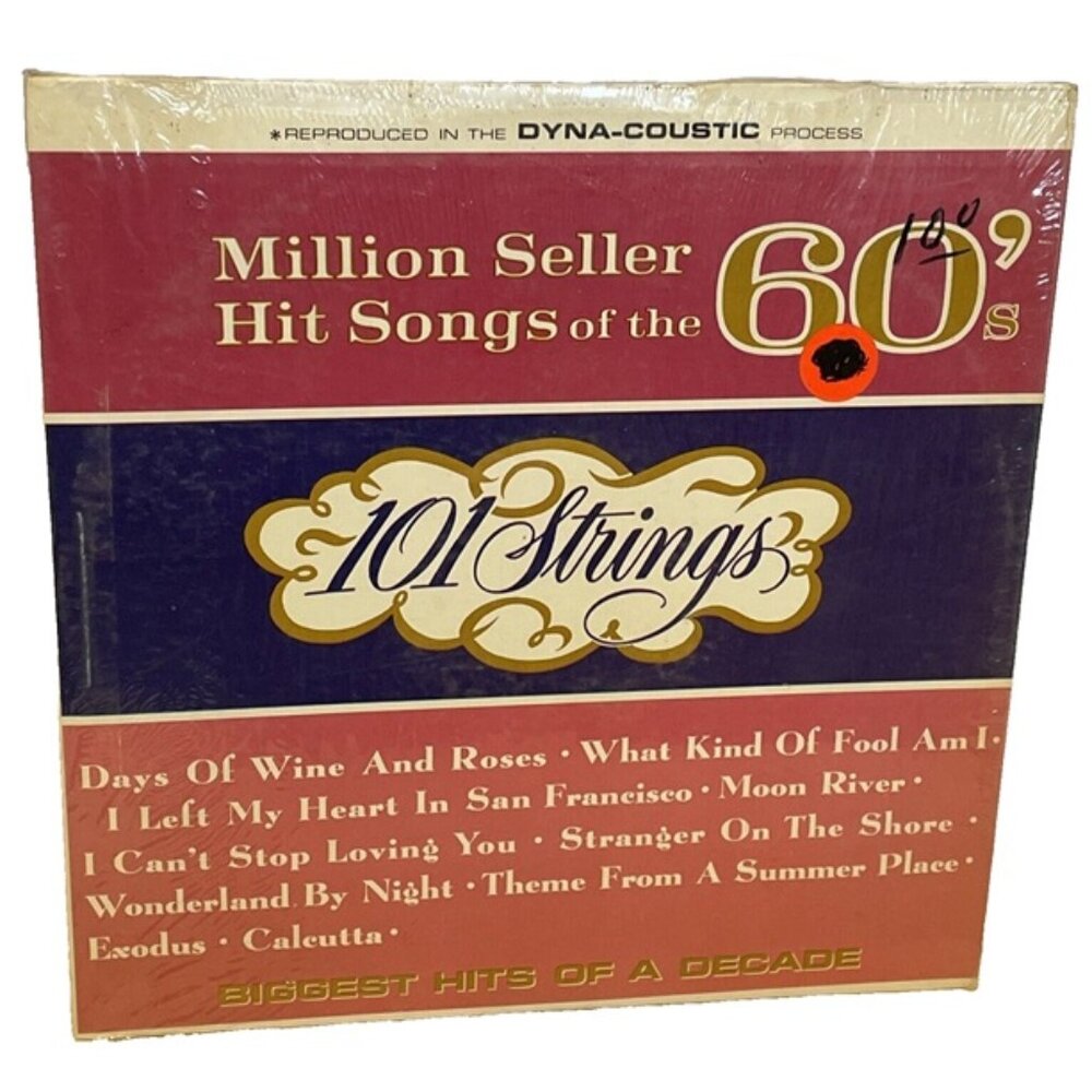 Million Seller Hit Songs Of The 60's (Vinyl, 1965) Somerset SF-21300 VG+ LP